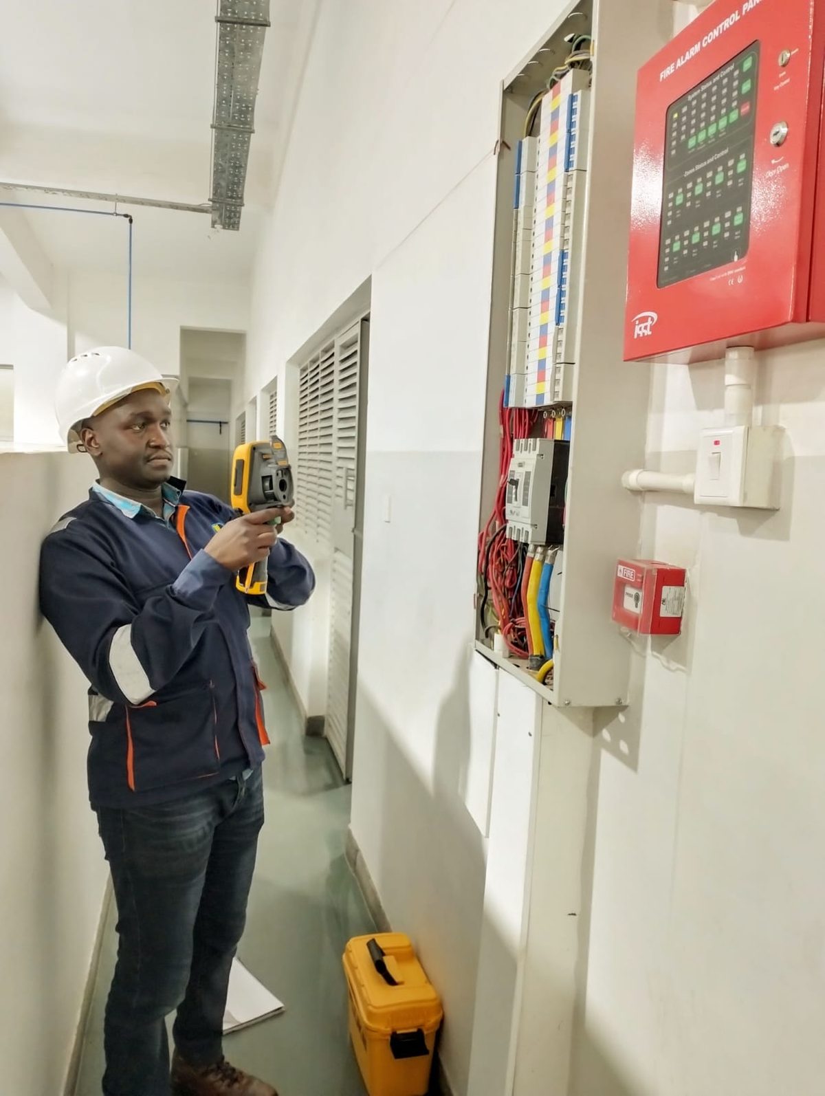 Thermographic inspection at Inchcape Kenya